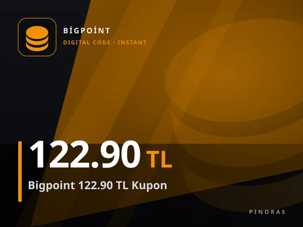 Bigpoint 122.90 TL Kupon