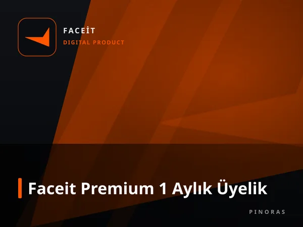 Faceit Premium 1 Aylık Üyelik