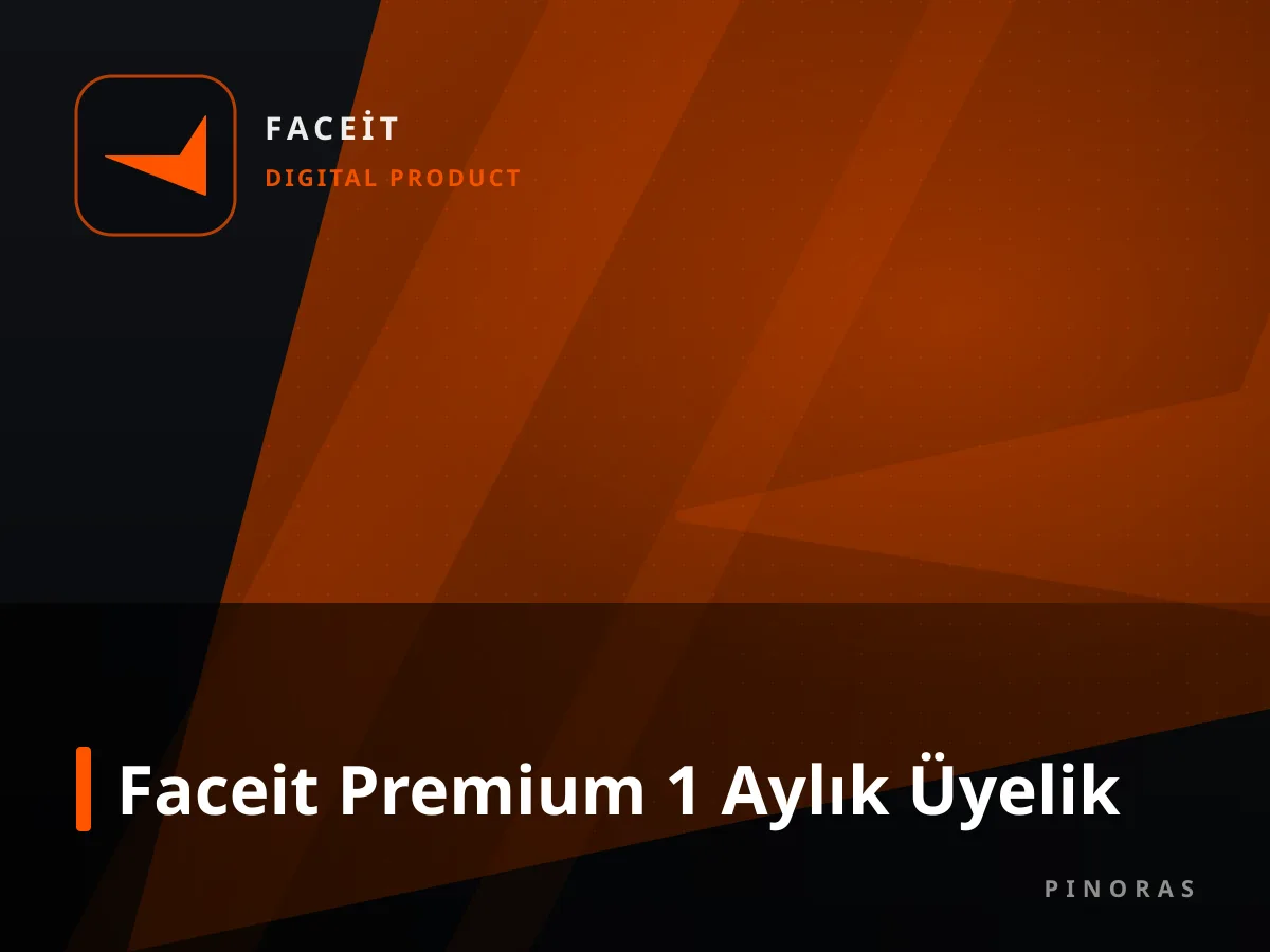 Faceit Premium 1 Aylık Üyelik — Pinoras