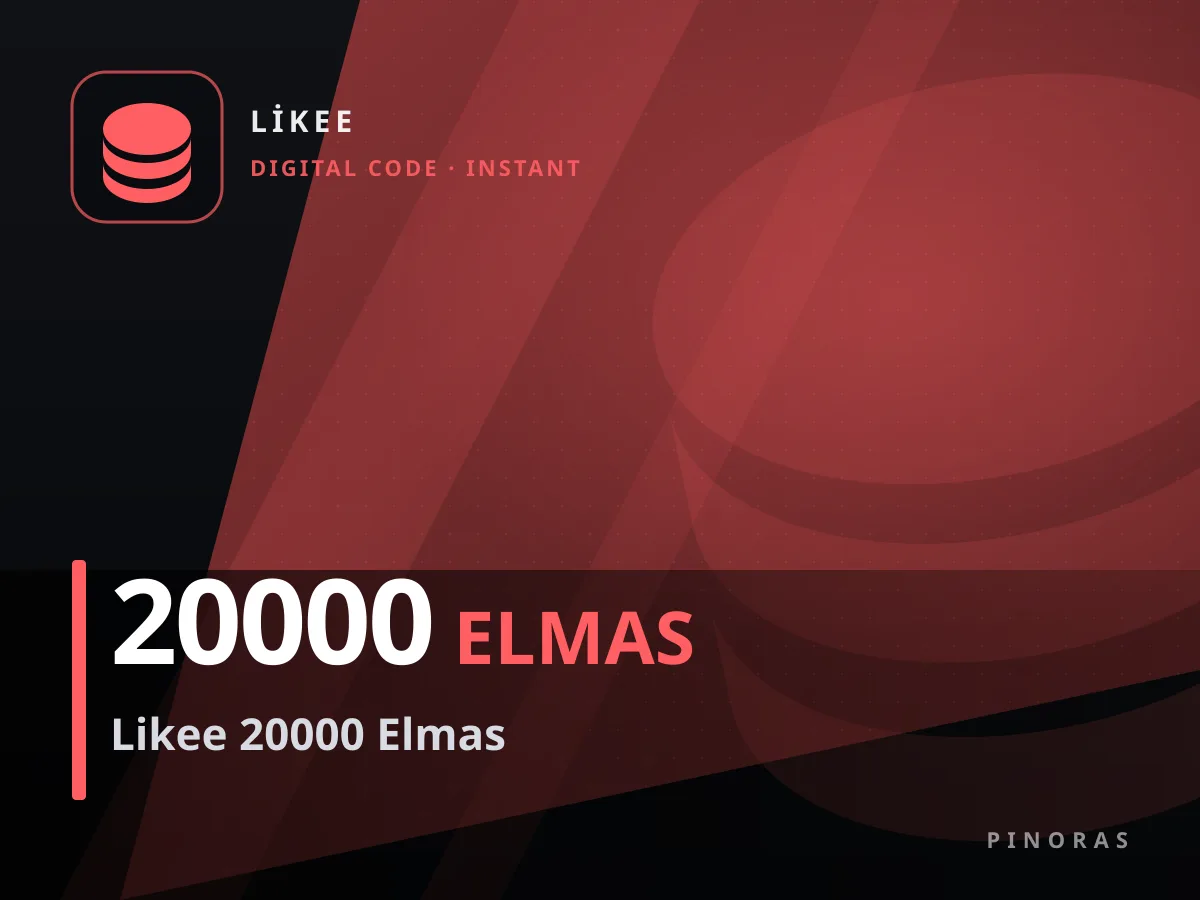 Likee 20000 Elmas — Pinoras