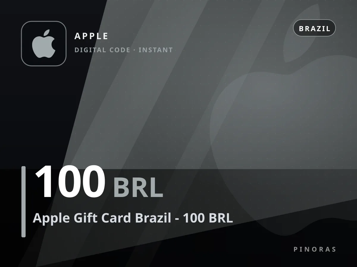 Apple Gift Card Brazil - 100 BRL — Pinoras