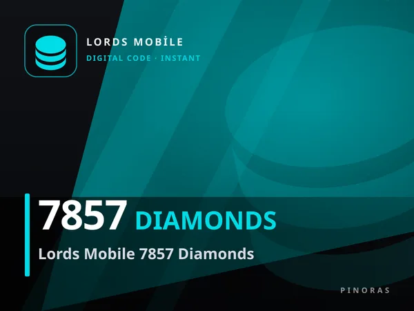 Lords Mobile 7857 Diamonds