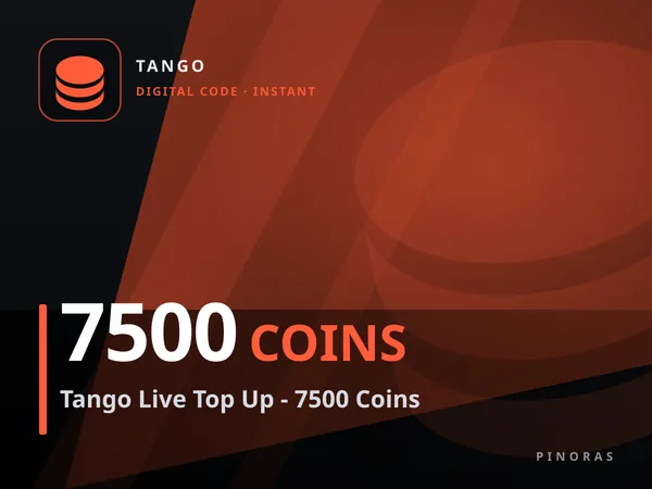 Tango Live Top Up - 7500 Coins