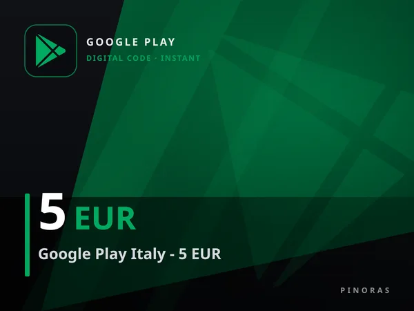 Google Play Italy - 5 EUR