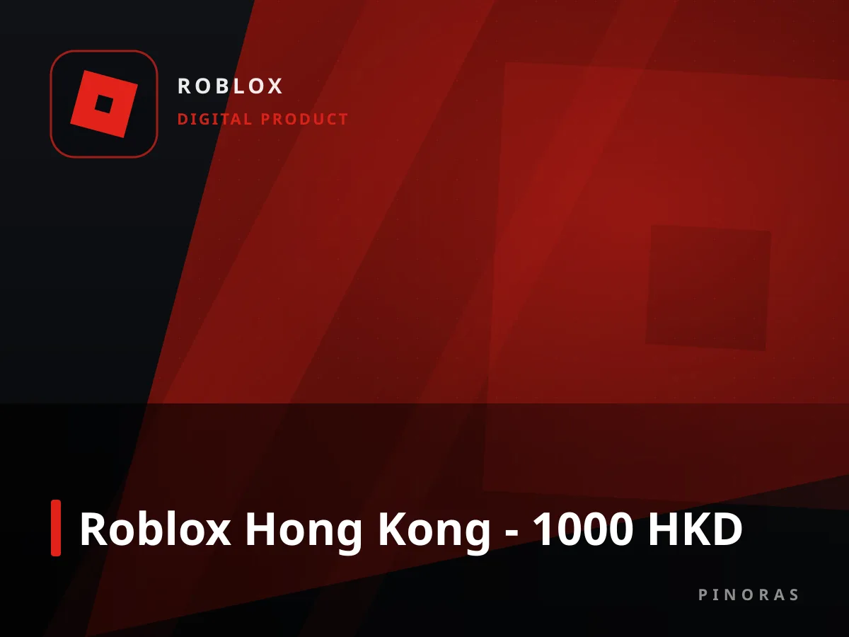 Roblox Hong Kong - 1000 HKD — Pinoras