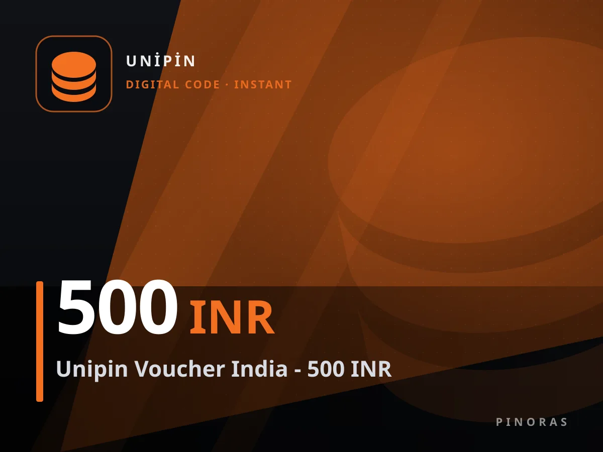 Unipin Voucher India - 500 INR — Pinoras