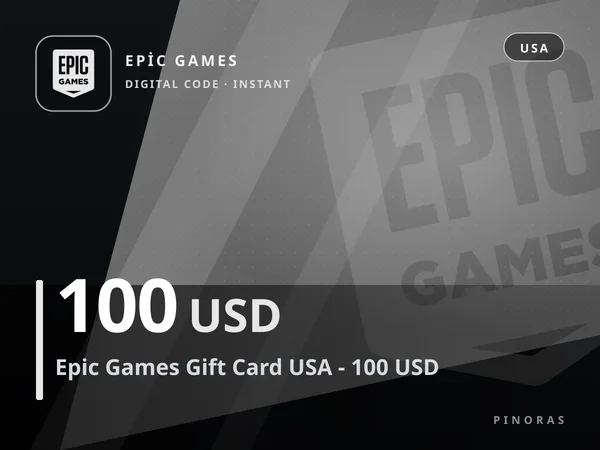 Epic Games Gift Card USA - 100 USD