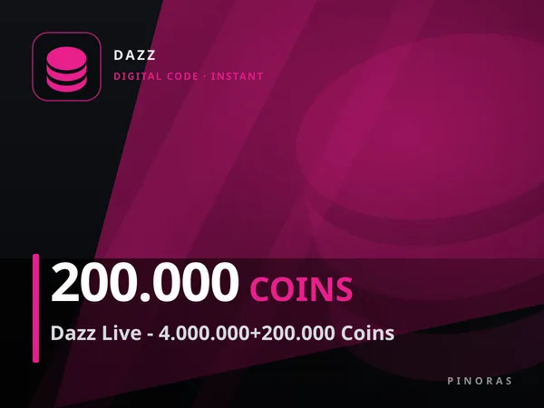 Dazz Live - 4.000.000+200.000 Coins