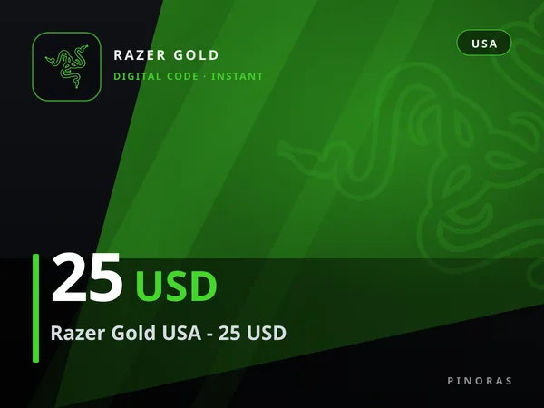 Razer Gold USA - 25 USD