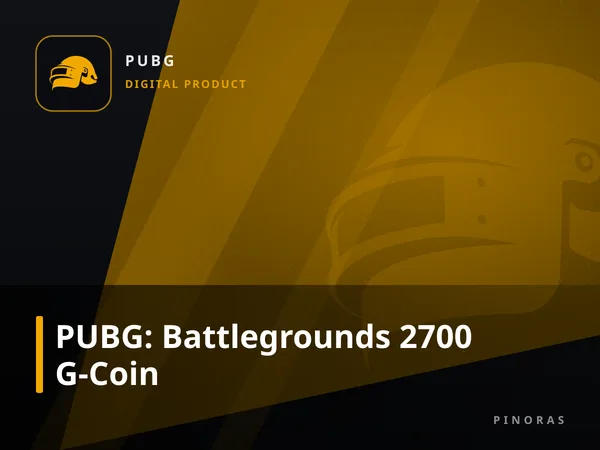 PUBG: Battlegrounds 2700 G-Coin