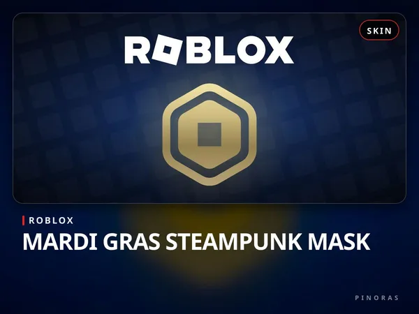 Roblox - Mardi Gras Steampunk Mask