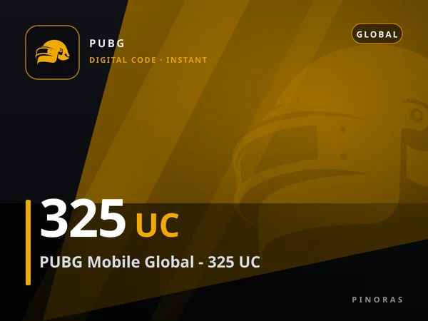 PUBG Mobile Global - 325 UC
