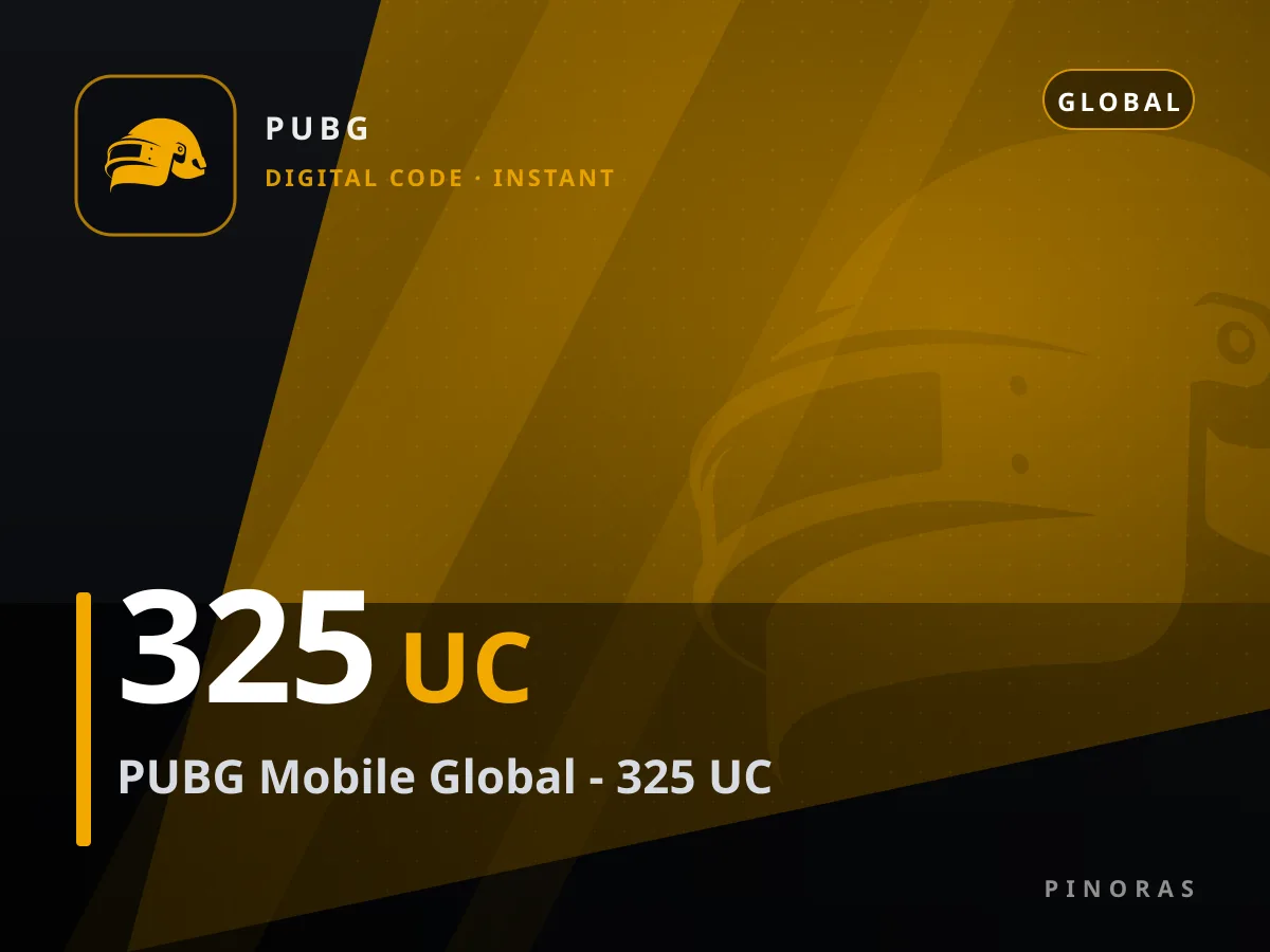 PUBG Mobile Global - 325 UC — Pinoras