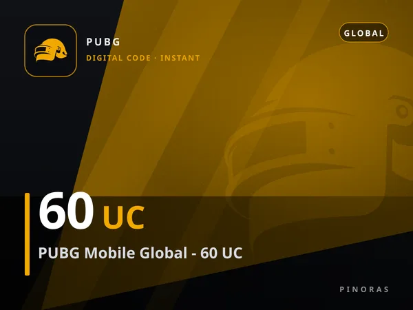 PUBG Mobile Global - 60 UC