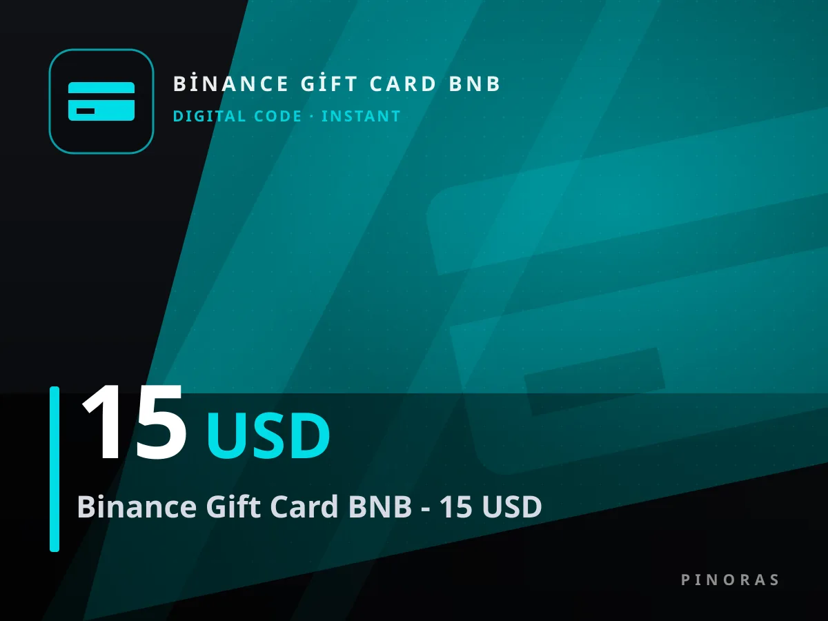 Binance Gift Card BNB - 15 USD — Pinoras