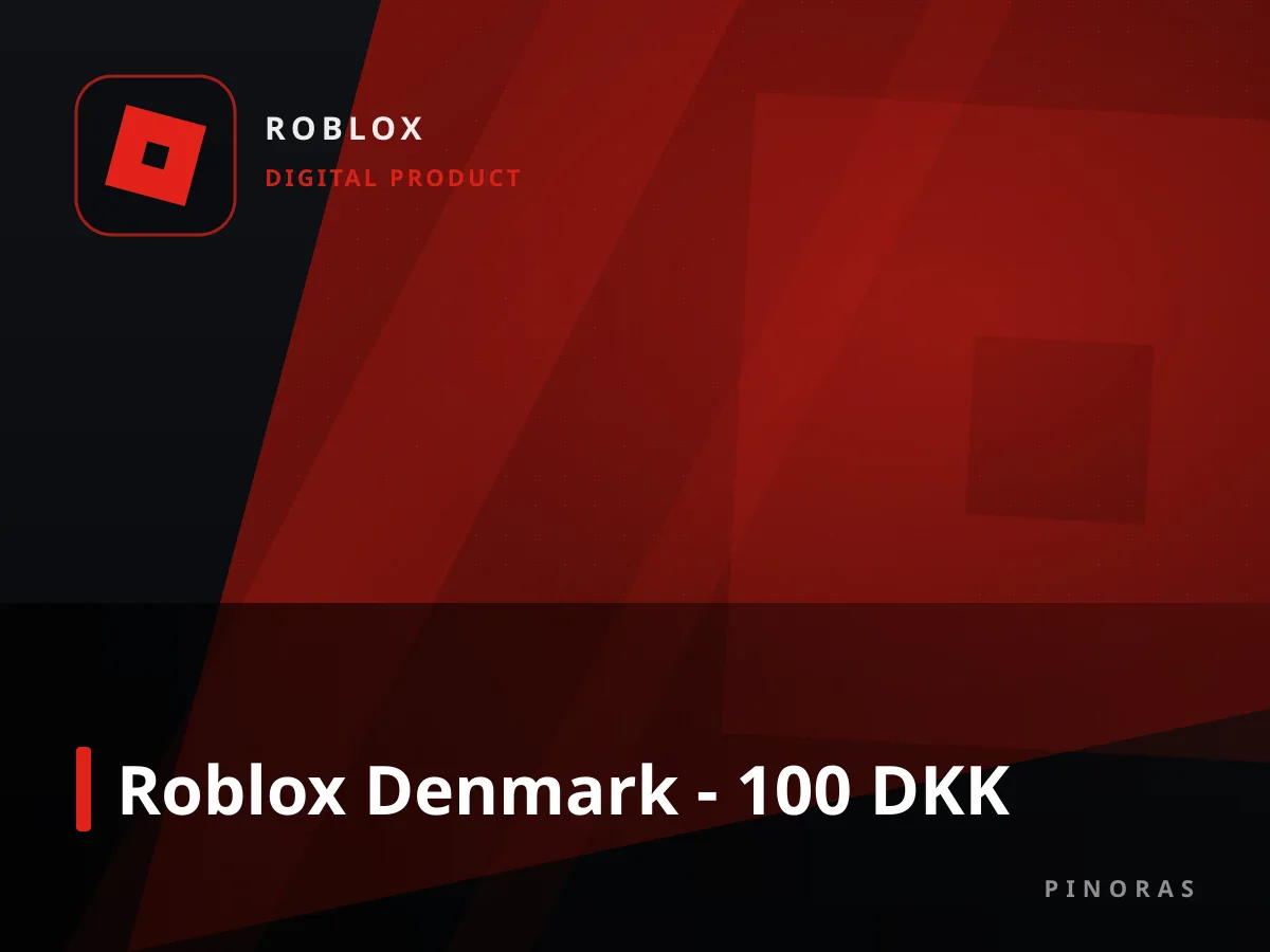 Roblox Denmark - 100 DKK — Pinoras