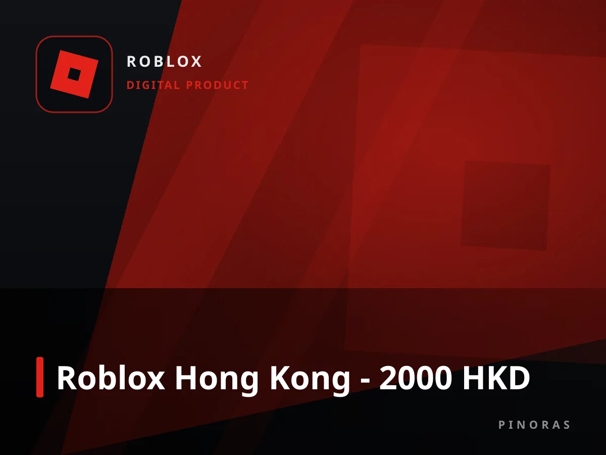 Roblox Hong Kong - 2000 HKD — Pinoras