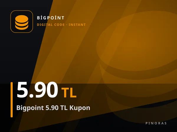 Bigpoint 5.90 TL Kupon