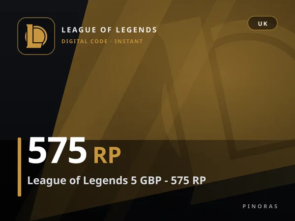 League of Legends 5 GBP - 575 RP