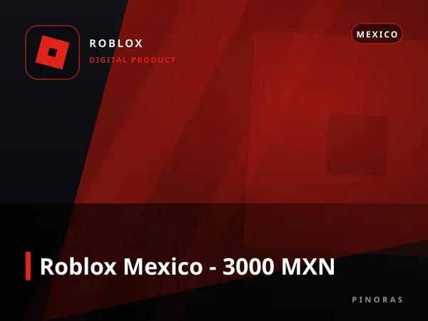 Roblox Mexico - 3000 MXN