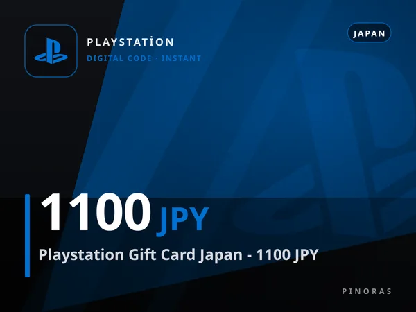 Playstation Gift Card Japan - 1100 JPY