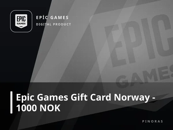 Epic Games Gift Card Norway - 1000 NOK