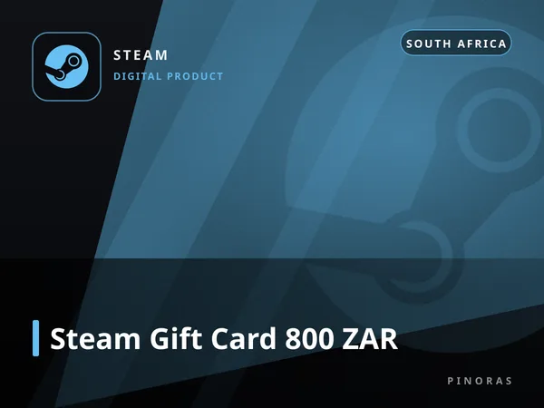 Steam Gift Card 800 ZAR