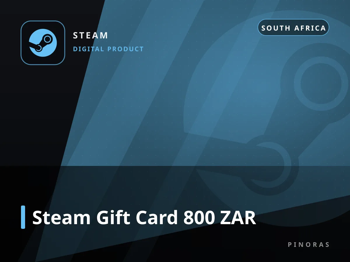 Steam Gift Card 800 ZAR — Pinoras