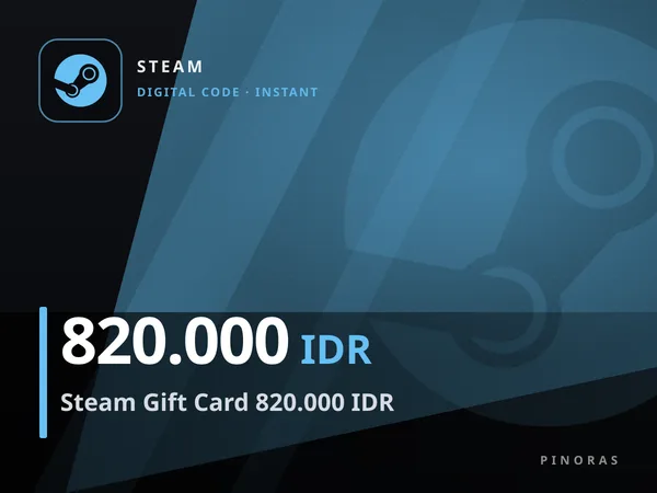 Steam Gift Card 820.000 IDR