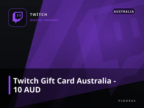 Twitch Gift Card Australia - 10 AUD