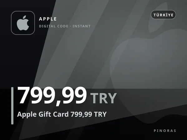 Apple Gift Card 799,99 TRY