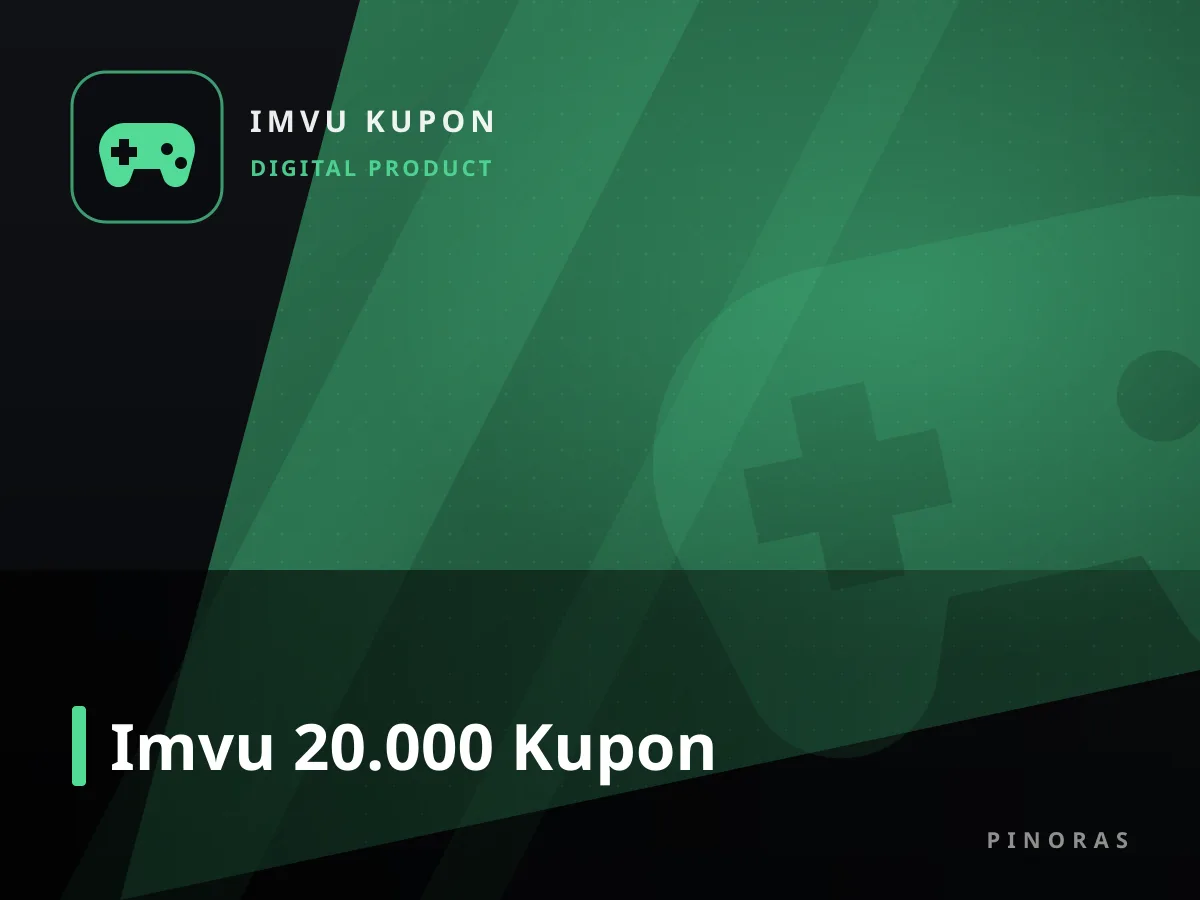 Imvu 20.000 Kupon — Pinoras