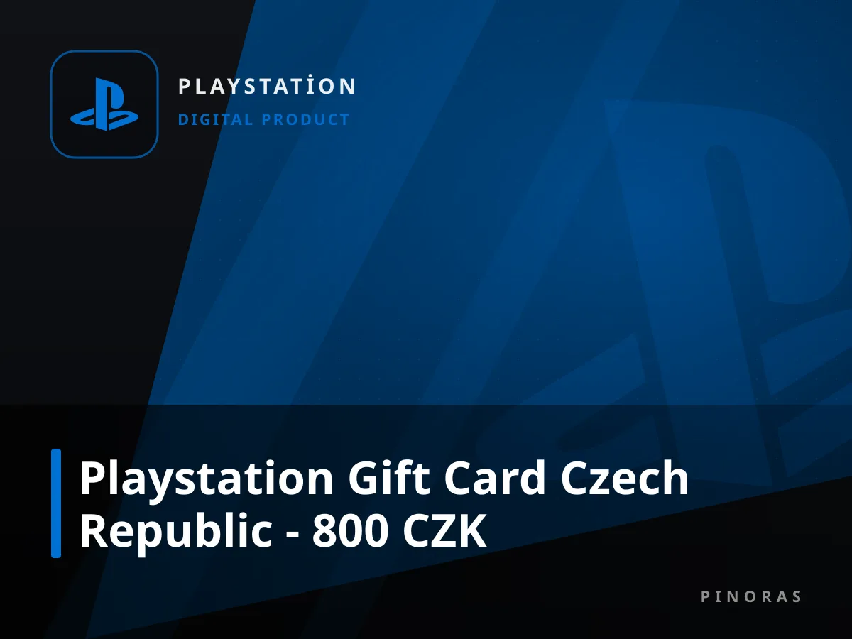 Playstation Gift Card Czech Republic - 800 CZK — Pinoras