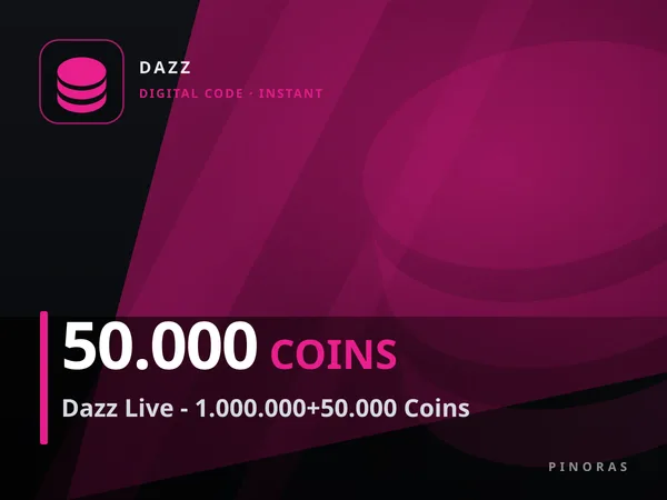 Dazz Live - 1.000.000+50.000 Coins