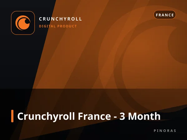 Crunchyroll France - 3 Month