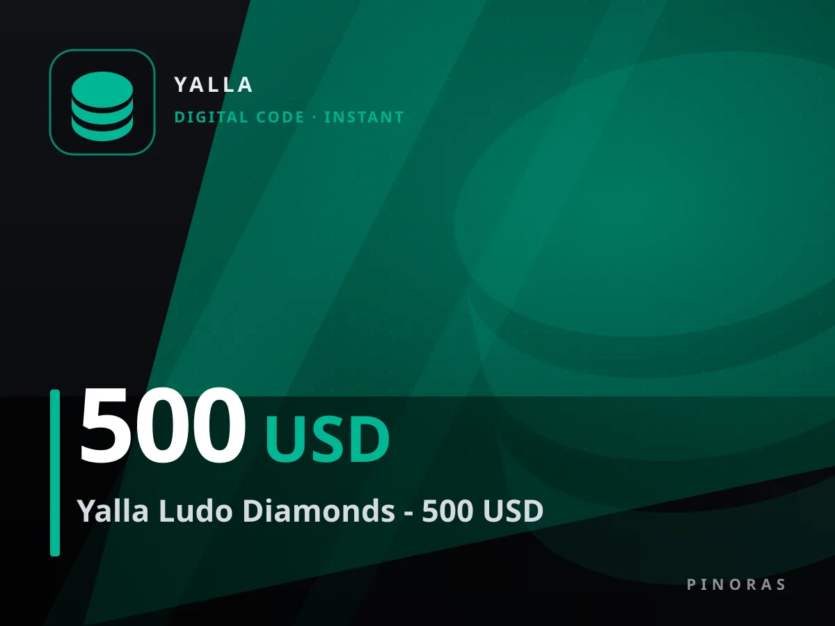 Yalla Ludo Diamonds - 500 USD — Pinoras