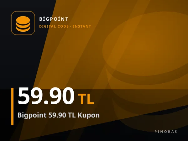 Bigpoint 59.90 TL Kupon