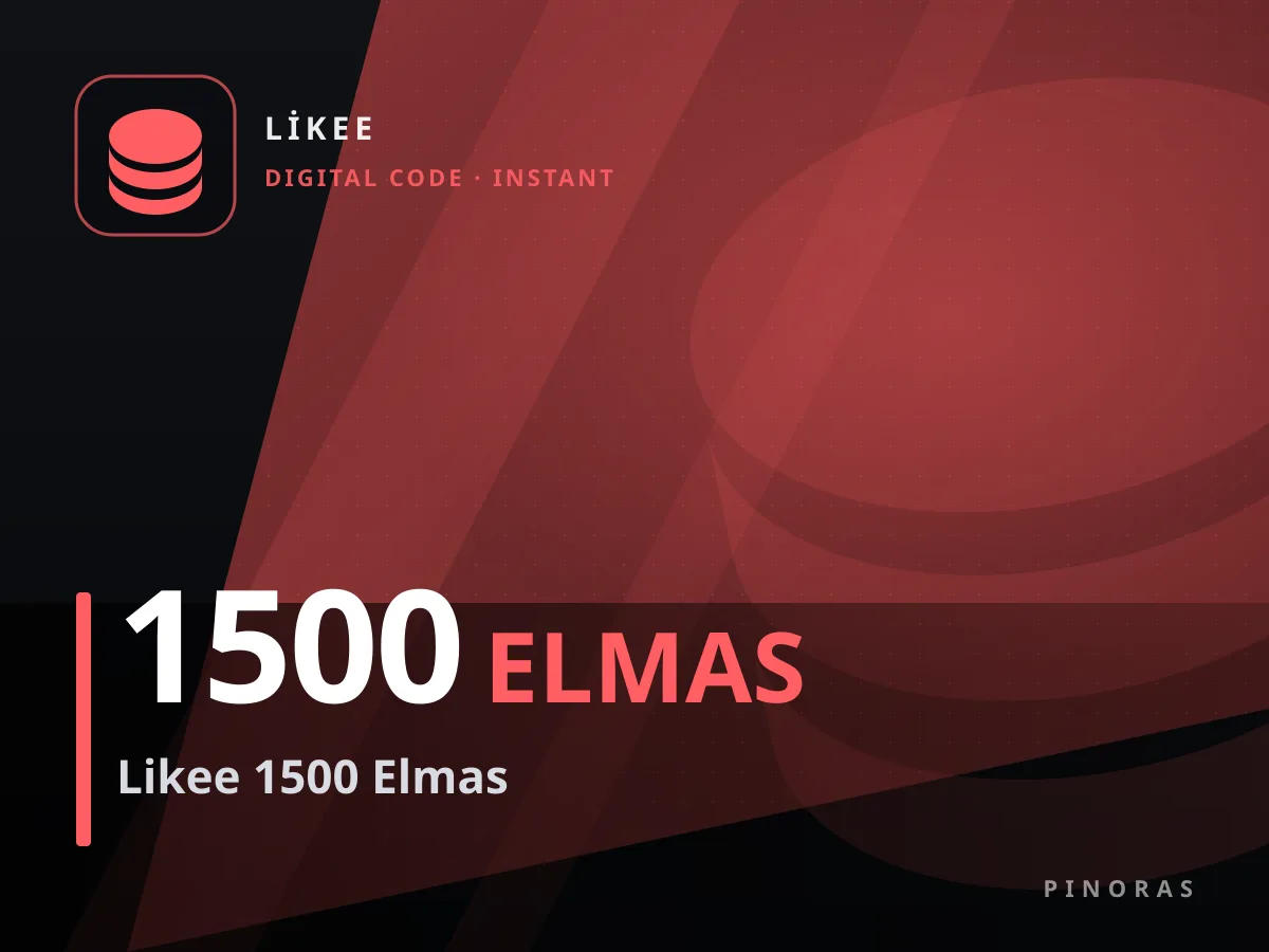 Likee 1500 Elmas — Pinoras
