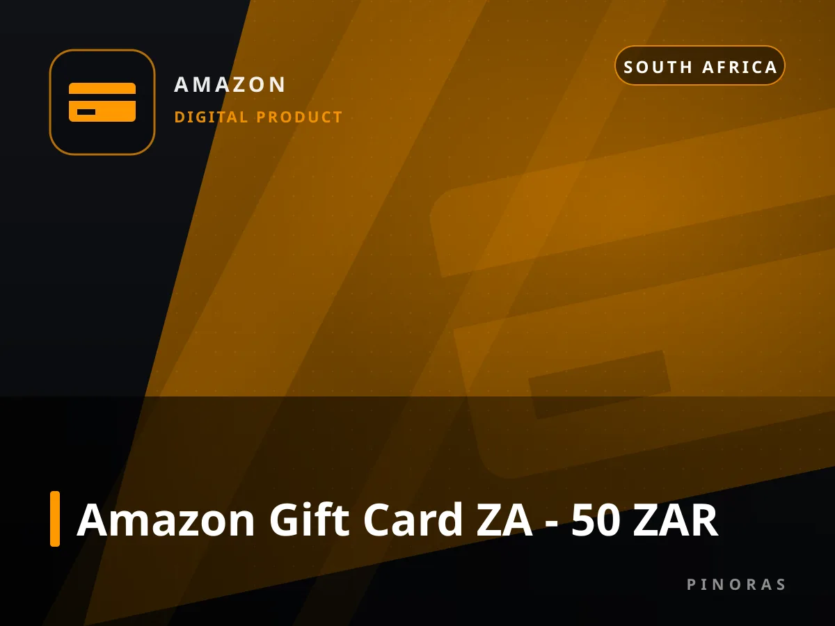 Amazon Gift Card ZA - 50 ZAR — Pinoras
