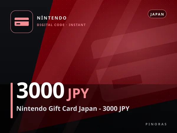 Nintendo Gift Card Japan - 3000 JPY