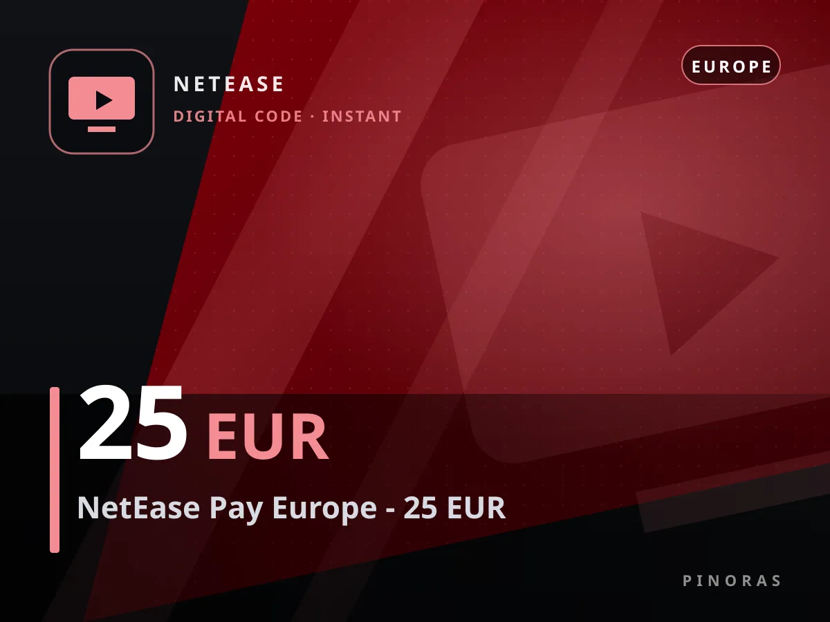 NetEase Pay Europe - 25 EUR — Pinoras