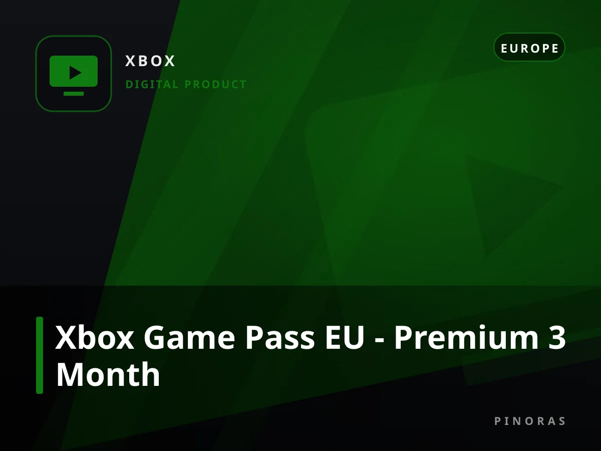 Xbox Game Pass EU - Premium 3 Month — Pinoras