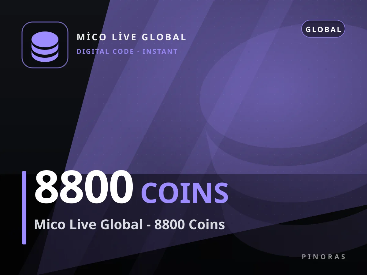 Mico Live Global - 8800 Coins — Pinoras