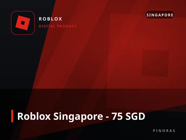 Roblox Singapore - 75 SGD