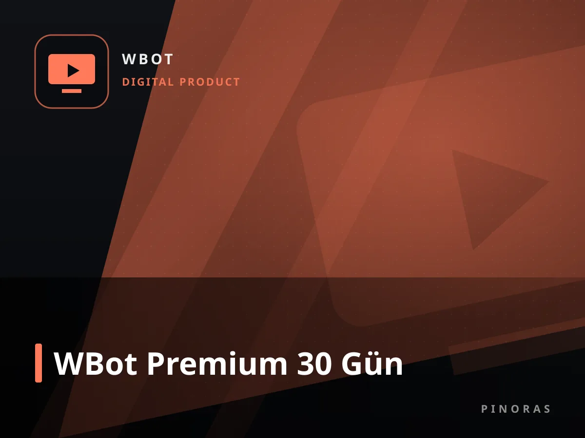 WBot Premium 30 Gün — Pinoras