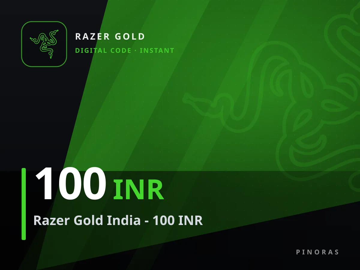Razer Gold India - 100 INR — Pinoras