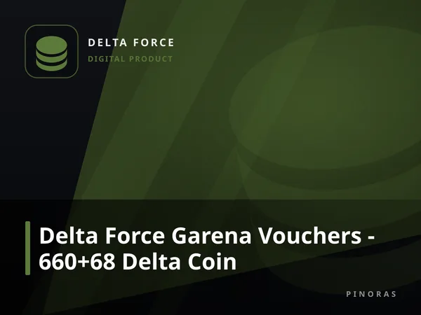 Delta Force Garena Vouchers - 660+68 Delta Coin
