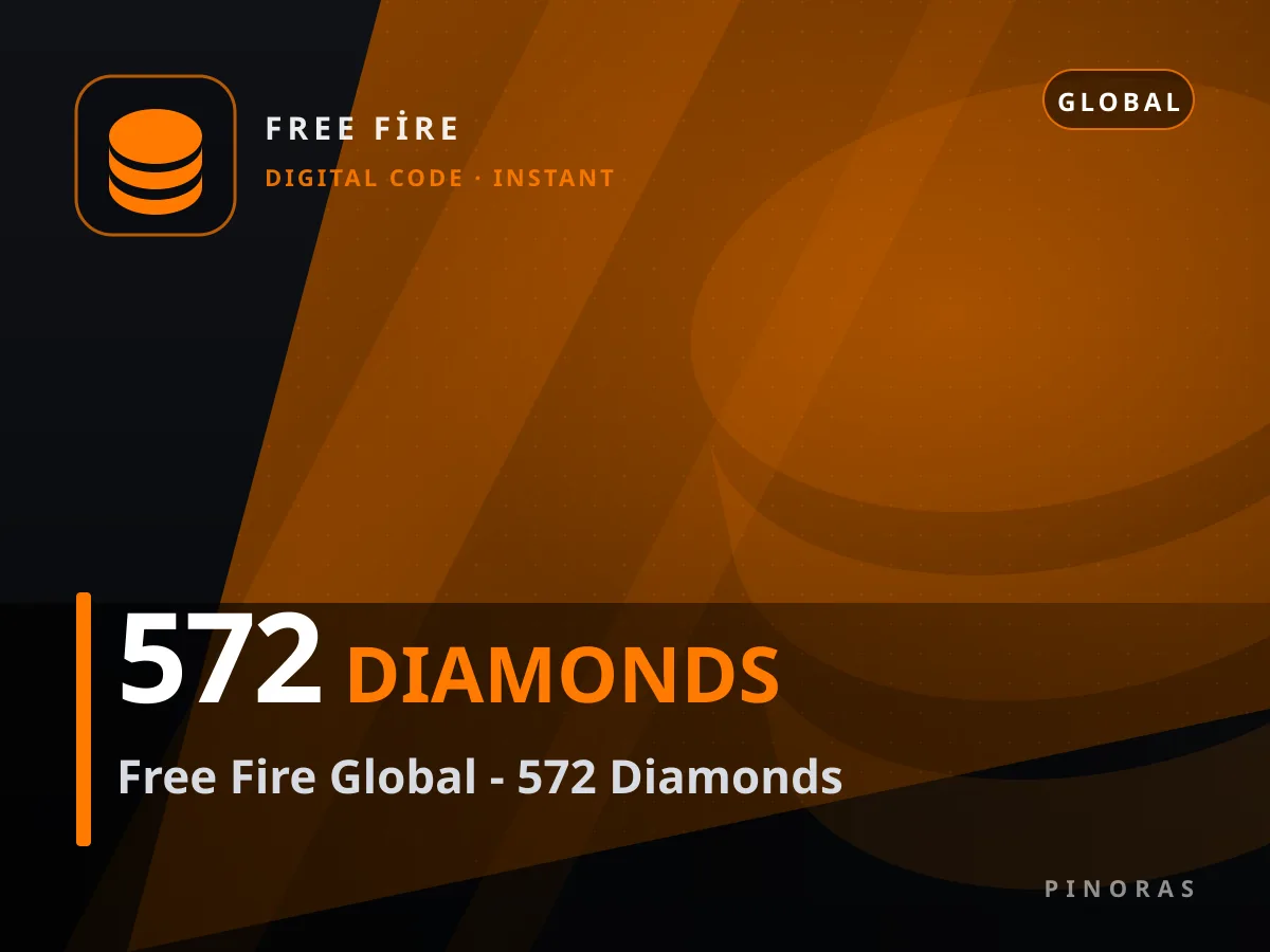 Free Fire Global - 572 Diamonds — Pinoras