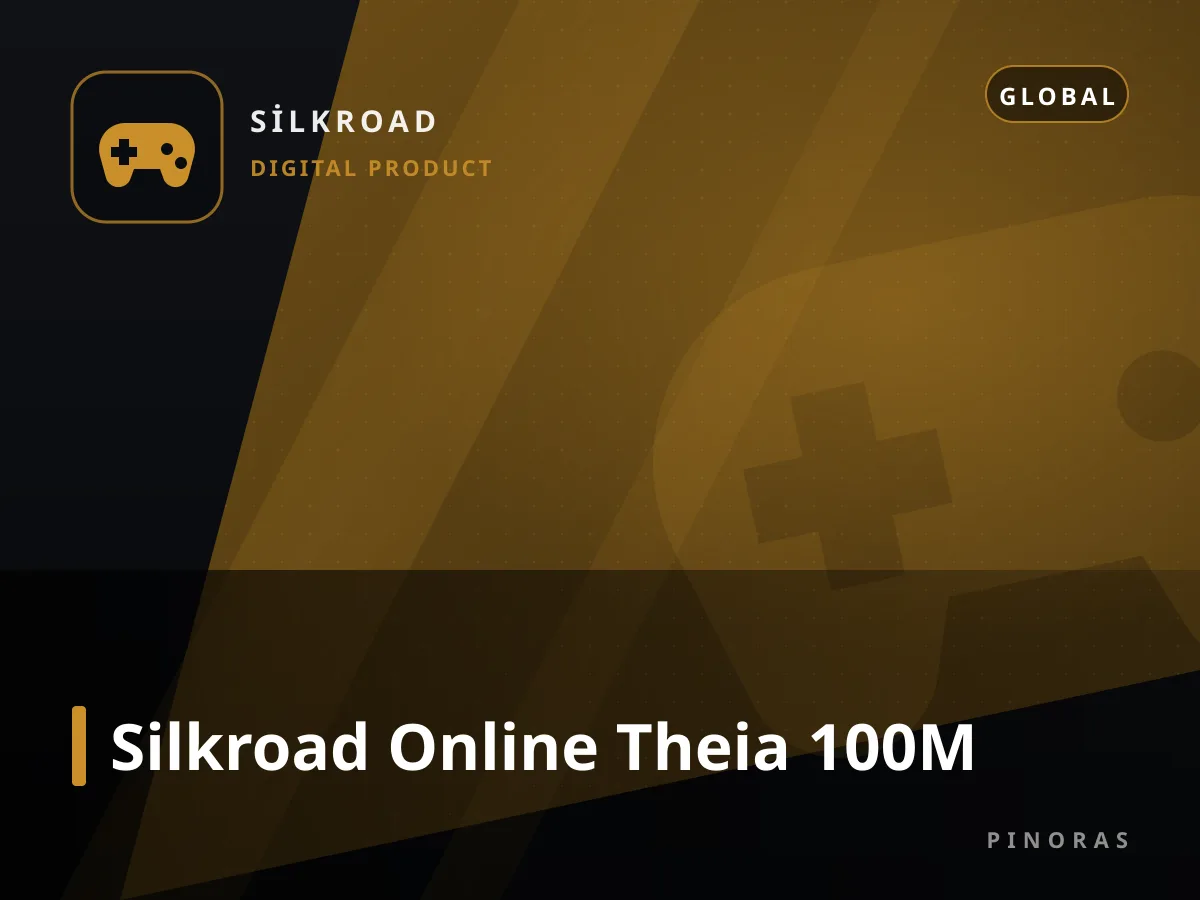 Silkroad Online Theia 100M — Pinoras