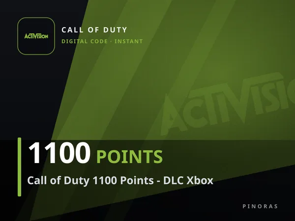 Call of Duty 1100 Points - DLC Xbox